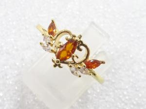 色石　指輪(18号)